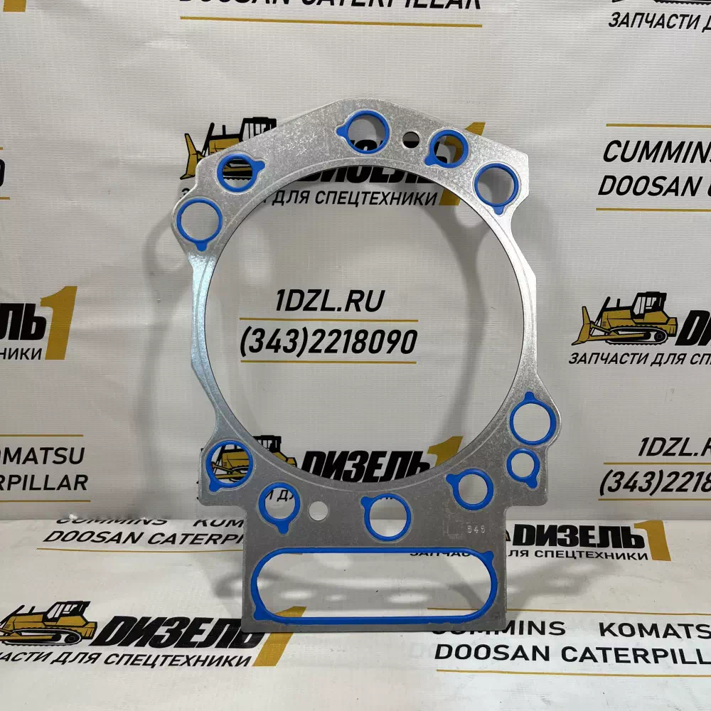 Прокладка ГБЦ 3634664 Cummins KTA19, KTA38, KTA50, KTTA19, K19, K38, K50 (3634664; 3177412; 3090198) фото