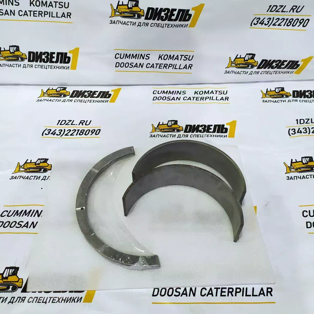 Вкладыши коренные AR12251 (к-т) 1 рем Cummins KTA19, KTA38, KTA50, KTTA19, K19, K38, K50 (3014055) фото